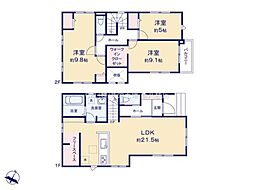 松戸市緑ケ丘2期 1号棟 新築戸建