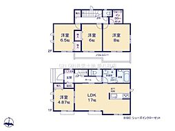 松戸市幸田3期 2-D号棟 新築戸建