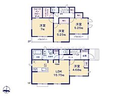 松戸市中金杉4丁目115番 J号棟 新築戸建