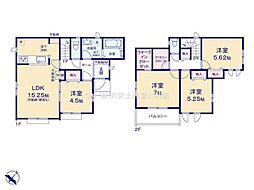 松戸市六高台5丁目 B号棟 新築戸建