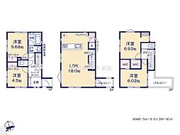 川崎市多摩区登戸　新築戸建　全7棟　1号棟