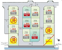 物件画像 幸手市東2丁目　全14区画　1号地