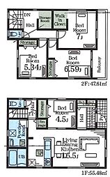 久喜栗原第2　全9棟　2号棟
