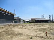 物件より協定道路部分(約6m予定)を撮影