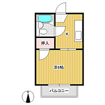 フレグランス中沢  ｜ 長野県佐久市臼田（賃貸アパート1K・2階・19.87㎡） その2