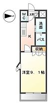 ＣｕｏｒｅＴＤ 207 ｜ 広島県東広島市八本松町飯田290-1（賃貸アパート1K・2階・31.02㎡） その2