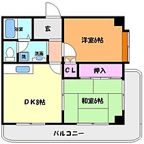 兵庫県神戸市灘区篠原北町４丁目（賃貸マンション2DK・1階・45.36㎡） その2