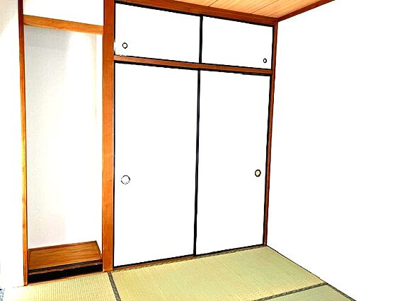 和室には床の間...