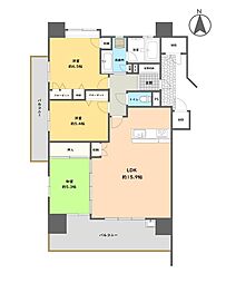 間取図画像 3LDK
