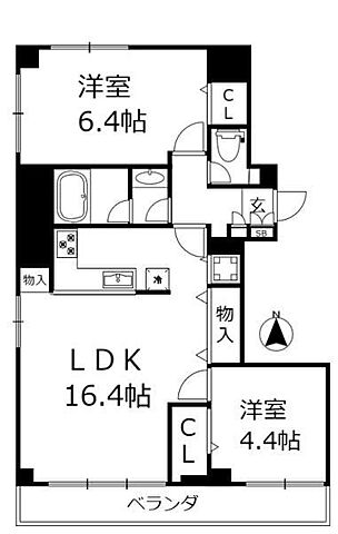間取り ファーイーストコンドミニアム大森 10階/-