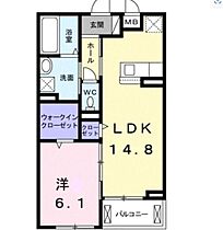 イデアル6 103 ｜ 神奈川県藤沢市石川４丁目（賃貸アパート1LDK・2階・50.02㎡） その2