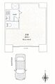 シンプルな間取...