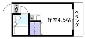 シャトル城町  ｜ 滋賀県彦根市城町２丁目（賃貸マンション1R・4階・14.50㎡） その2