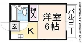 レジデンス馬場  ｜ 滋賀県彦根市馬場１丁目（賃貸アパート1K・2階・19.00㎡） その2