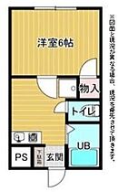 ブラン栄町  ｜ 滋賀県彦根市栄町１丁目（賃貸アパート1K・2階・20.00㎡） その2