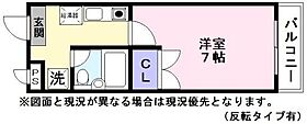 エンゼルプラザ彦根2  ｜ 滋賀県彦根市平田町（賃貸アパート1K・4階・18.63㎡） その2