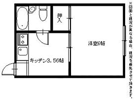 コーポ北野  ｜ 滋賀県彦根市馬場１丁目（賃貸アパート1K・2階・19.44㎡） その2