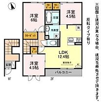 滋賀県彦根市小泉町（賃貸アパート3LDK・2階・68.20㎡） その2