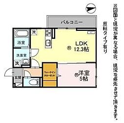 Ｆｅｌｉｃｅ彦根 1階1LDKの間取り