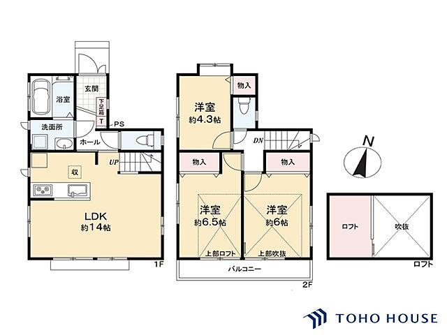 間取り 調布市深大寺東町8丁目