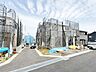 外観：2階は全居室6帖以上、二面採光、二部屋から行き来できるＬ型バルコニーを採用しました。(令和8年4月 撮影)