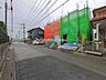 外観：前面道路含む現地