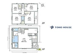 川口市南鳩ヶ谷229 1号棟 全6棟