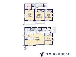 川口市安行藤八 606番 G号棟 全4棟