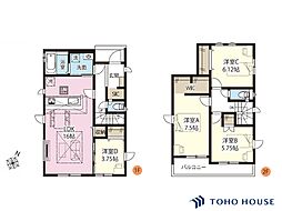 見沼区東宮下 16期 2号棟 全2棟