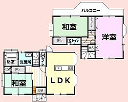 松ヶ谷貸家  ｜ 千葉県山武市松ヶ谷ロ（賃貸一戸建3LDK・--・95.23㎡） その2