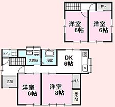 千葉県山武郡横芝光町鳥喰新田（賃貸一戸建4DK・--・81.97㎡） その2