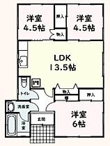 千葉県大網白里市細草（賃貸一戸建3LDK・--・64.59㎡） その2