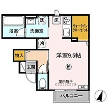 セレニテ 105 ｜ 鳥取県米子市灘町３丁目104（賃貸アパート1R・1階・30.78㎡） その2