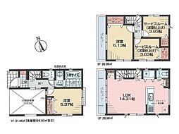 物件画像 川崎市川崎区境町　新築一戸建て