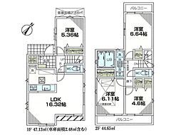 物件画像 町田市金井ヶ丘3丁目　新築一戸建て