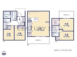 物件画像 横浜市鶴見区北寺尾5丁目　新築一戸建て