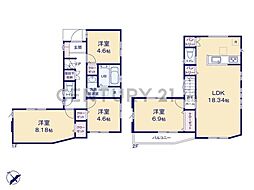 物件画像 横浜市都筑区川和町　新築一戸建て