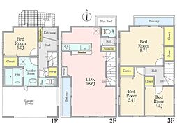 物件画像 藤沢市片瀬1丁目 新築一戸建て