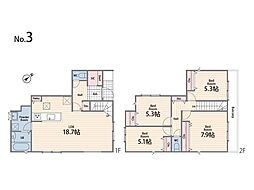 物件画像 大和市下鶴間　新築一戸建て