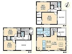 物件画像 大和市上草柳2丁目　新築一戸建て