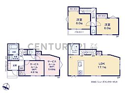 物件画像 横浜市中区本牧間門　新築一戸建て