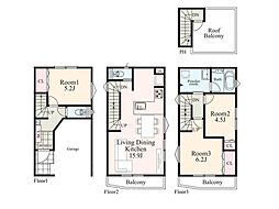 物件画像 横浜市港北区大曽根1丁目 新築一戸建て