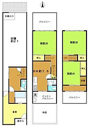 山陰本線 太秦駅 徒歩11分