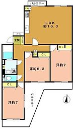 物件画像 洛西境谷西第2住宅16棟