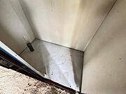 トイレを設置できるスペースがあります。
