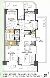 間取図画像 3LDK