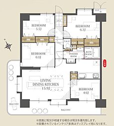 間取図画像 4LDK