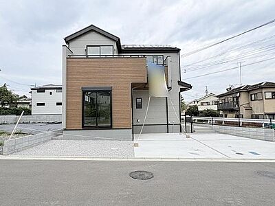 外観:シンプルで周囲になじむ外観。 外観:シンプルで周囲になじむ外観。