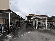 駐輪場の様子です。