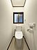 トイレ：トイレは温水洗浄便座です。